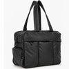 Black All-Day Tote - angled view