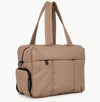 Taupe All-Day Tote - angled view