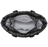 Black Everyday Puffer — interior compartment