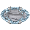 Blue Everyday Puffer — interior compartment