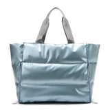 Blue Everyday Puffer — front view