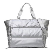 Silver Everyday Puffer — front view
